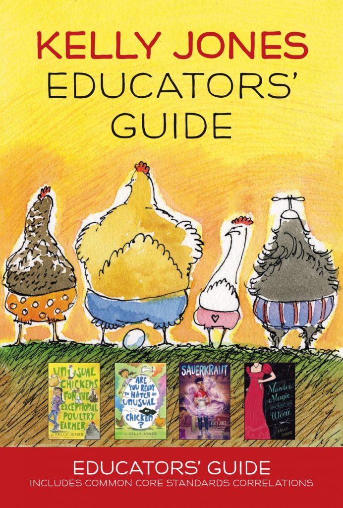 Educator Guide from Penguin Random House for author Kelly Jones (cover at by Katie Kath, Paul Davey, and Sarah Watts